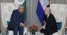 Vice President Jagdeep Dhankhar meets Cambodian King Norodom Sihamoni